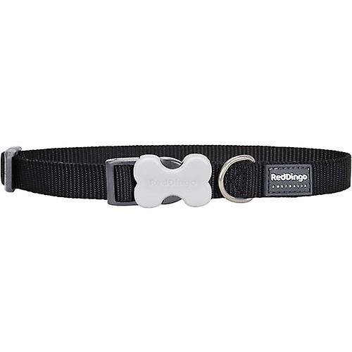 High Quality Red Dingo Classic Design Bucklebone Dog Collar in Black Color